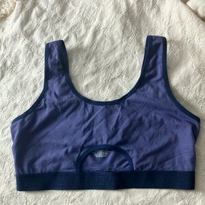 TomboyX Women's Navy Sports Bra
